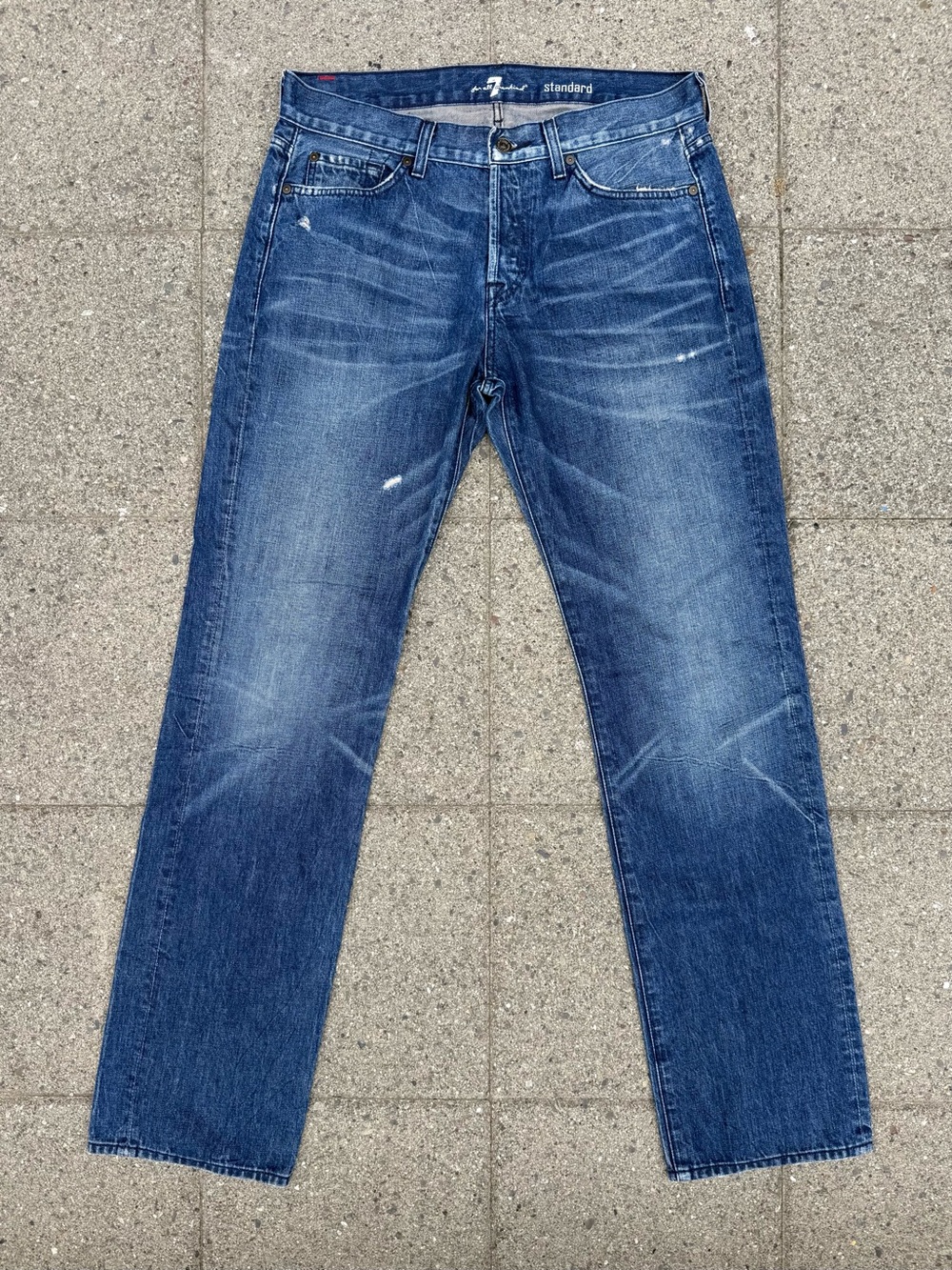 7 For All Mankind Men’s Standard Straight- Leg Jeans • Sz 33